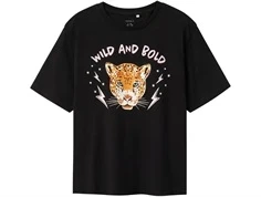 Name It black wild tiger t-shirt